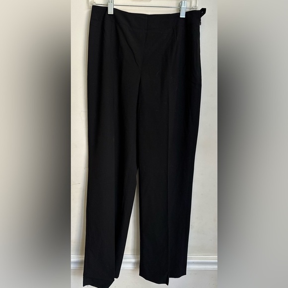 Talbots  size 8 stretch Black heritage Trouser Pants Excellent Career - Picture 1 of 2